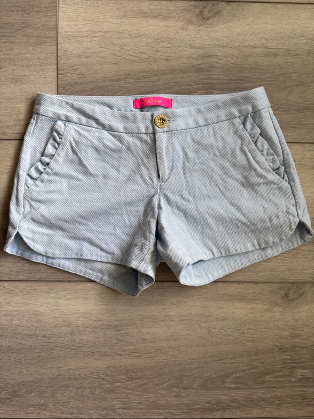 Lilly Pulitzer Adie Ruffle Pocket Shorts